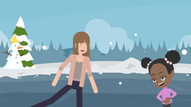 Maaike-schaatsen